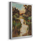 Well Worn Path - Modern Framed Canvas Print