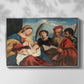 Mary and Child with Saints Stephen, Jerome and Maurice, c. 1510 - Floater Framed Canvas Print