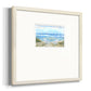 Seaside Escape Premium Framed Print Double Matboard