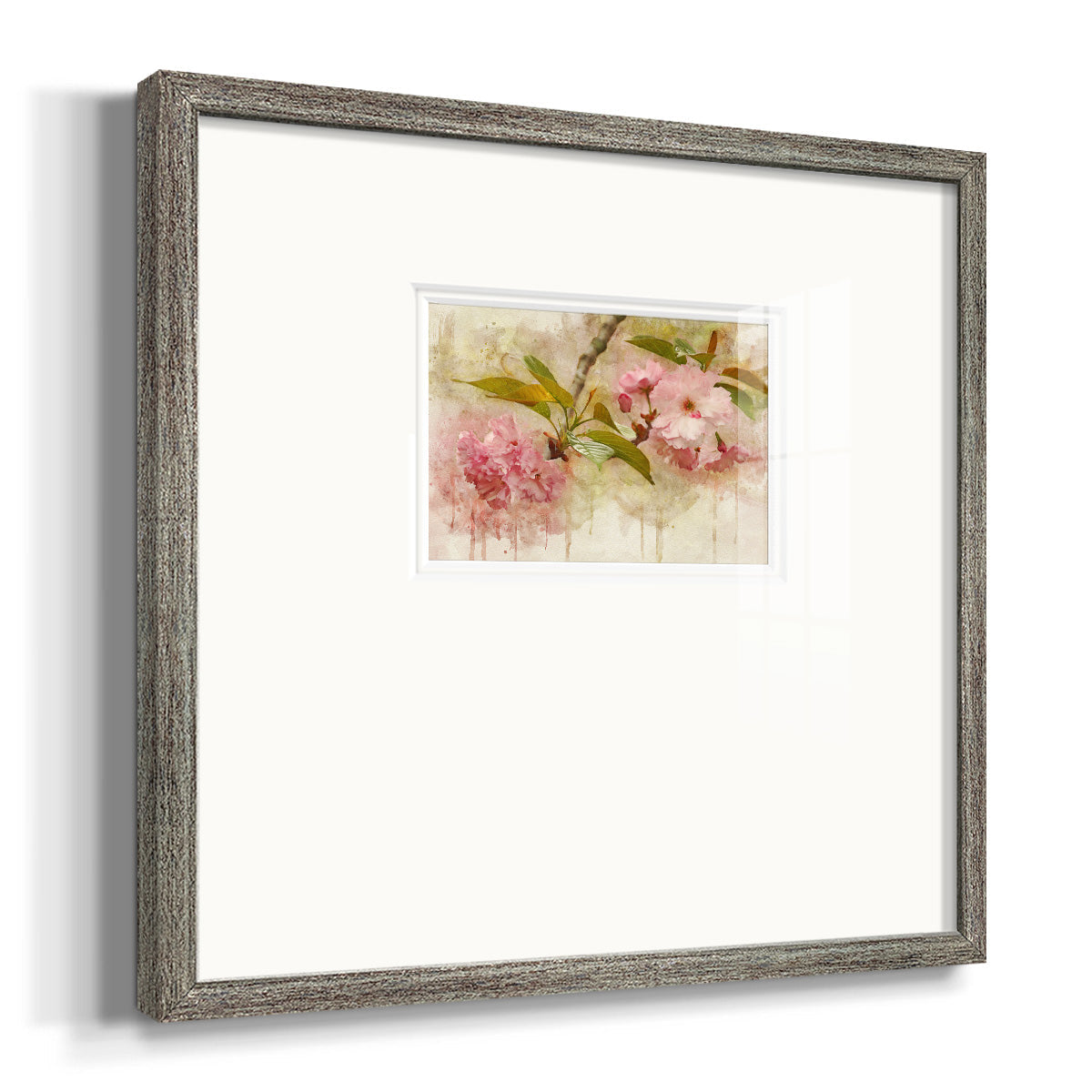 Blossom Elegance II Premium Framed Print Double Matboard