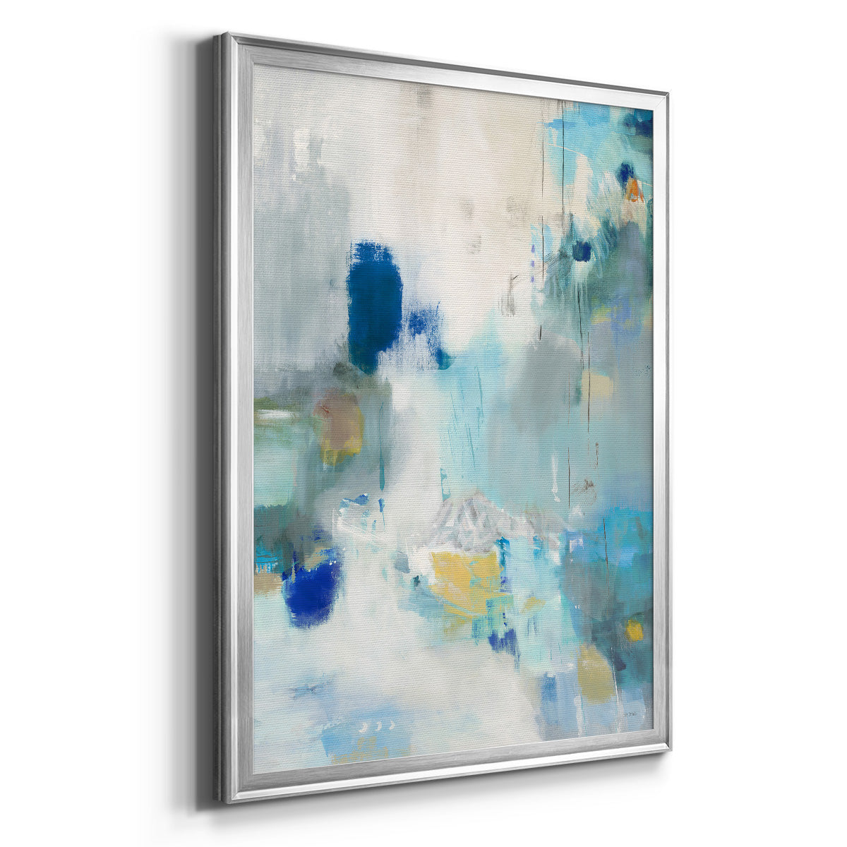 Celeste Motion II - Modern Framed Canvas Print