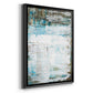 Beach Glass - Modern Framed Canvas Print