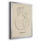 Greek Blessing II - Modern Framed Canvas Print