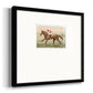 Vintage Equestrian I Premium Framed Print Double Matboard