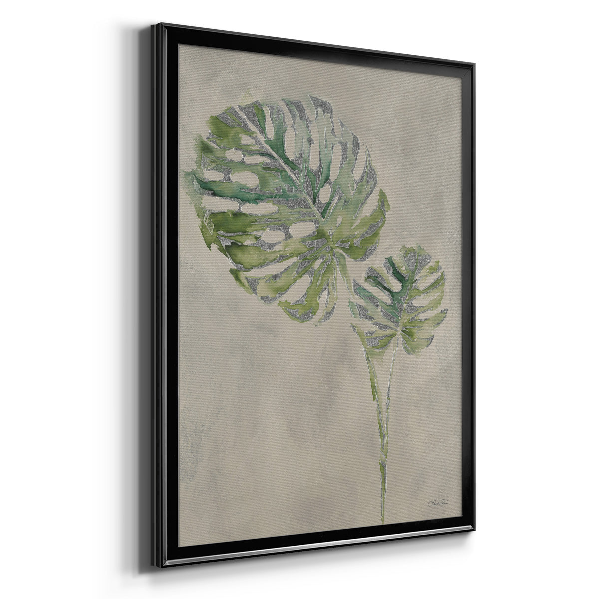 Fresh Unfolds III - Modern Framed Canvas Print