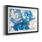 Dancing Blue II Premium Framed Print - Ready to Hang