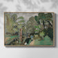 The Little Fisherman, Maintenon, 1918 - Floater Framed Canvas Print