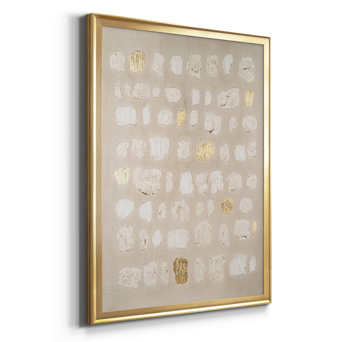 Embellished Cobblestone I - Modern Framed Canvas Print
