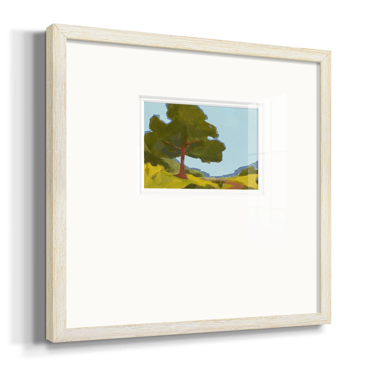 Bright Park II Premium Framed Print Double Matboard