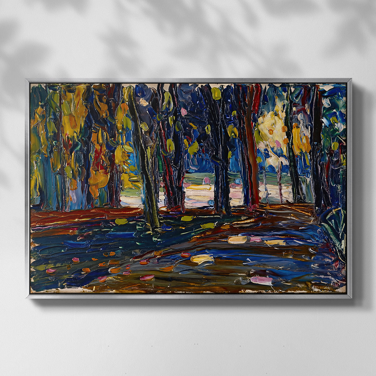 Autumn Study, 1908 - Floater Framed Canvas Print