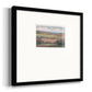 Hilly Countryside II Premium Framed Print Double Matboard