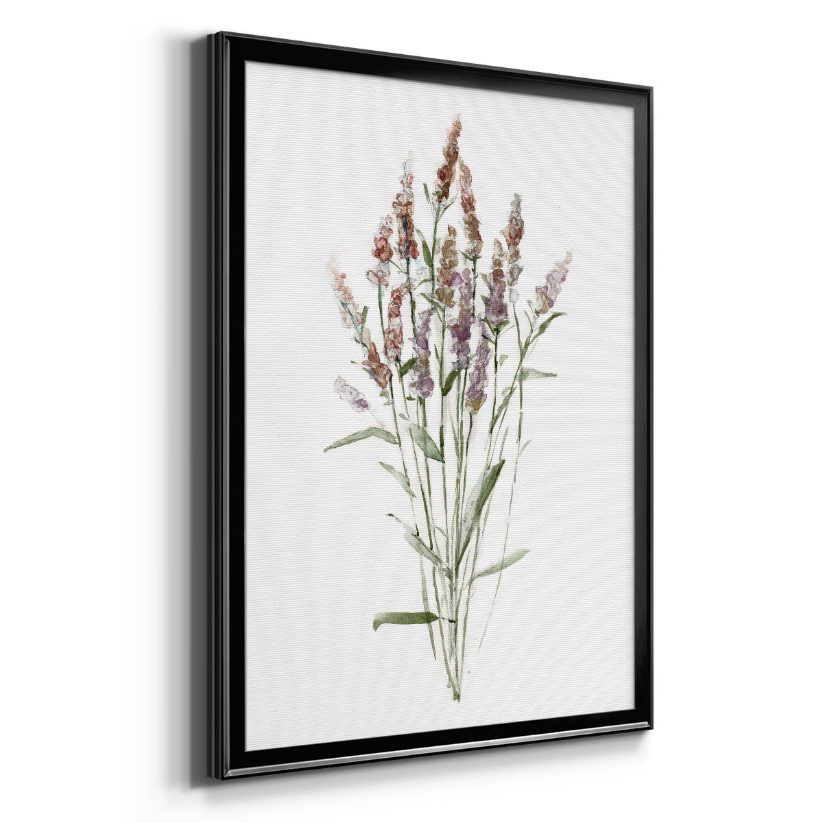 Dainty Botanical III - Modern Framed Canvas Print