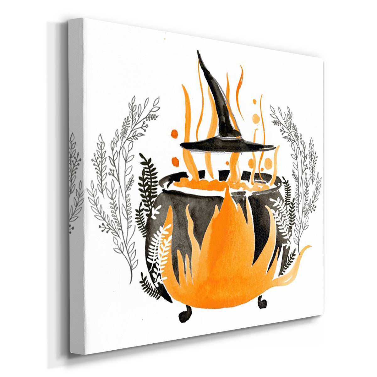 Witchy Mischief Collection C -Premium Gallery Wrapped Canvas - Ready to Hang