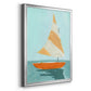 Small Sail I - Modern Framed Canvas Print