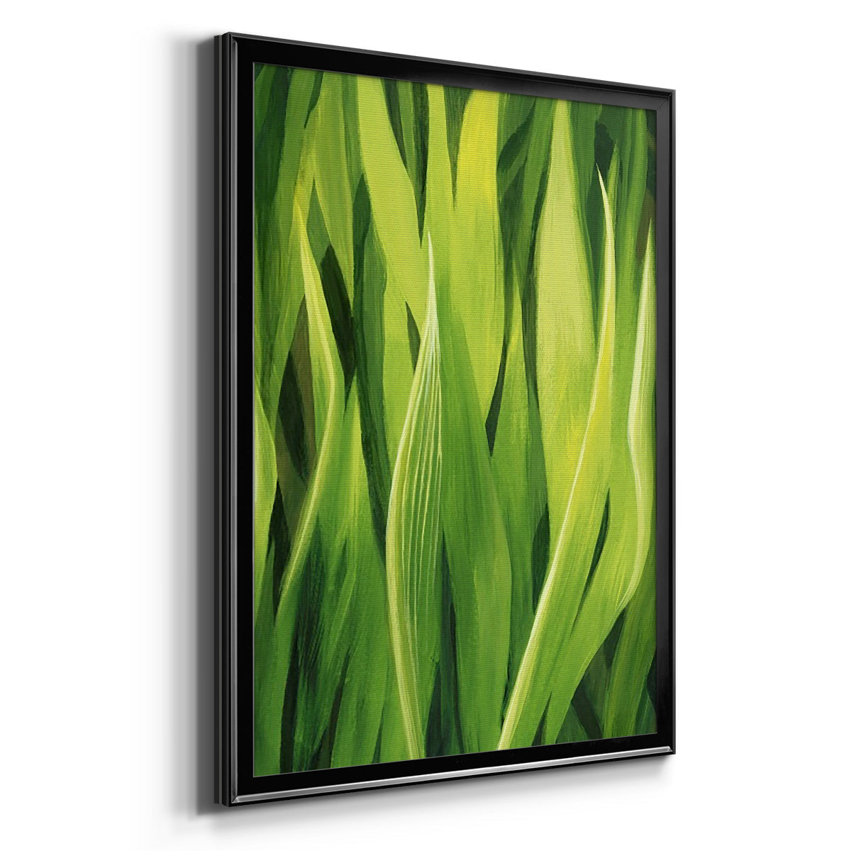 Blades of Grass II - Modern Framed Canvas Print