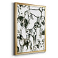 Canine Collage II - Modern Framed Canvas Print