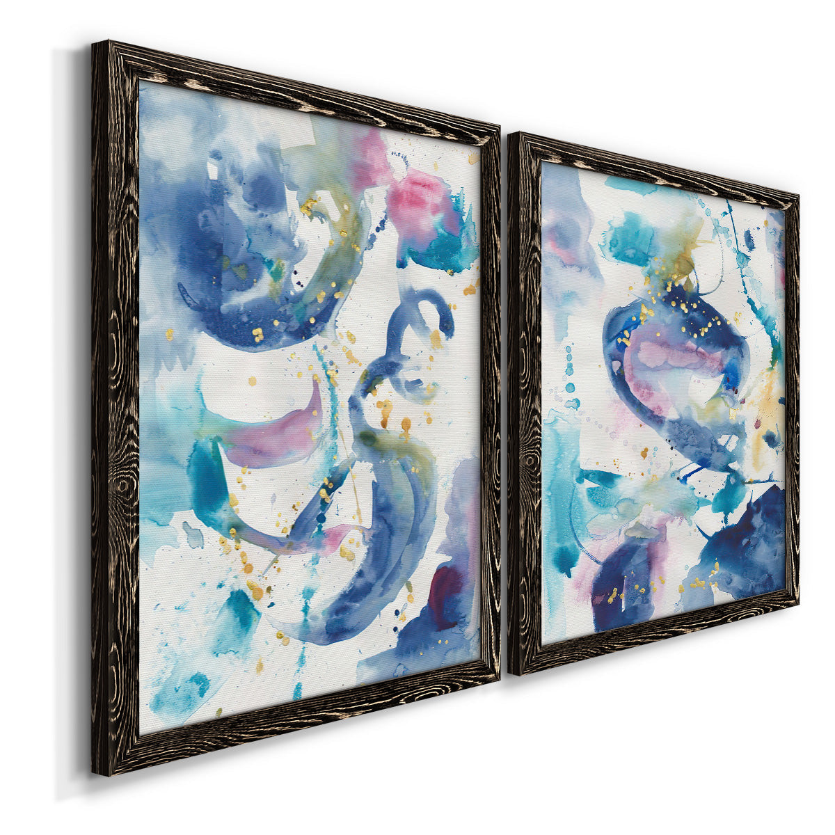 Fiesta I - Premium Framed Canvas 2 Piece Set - Ready to Hang