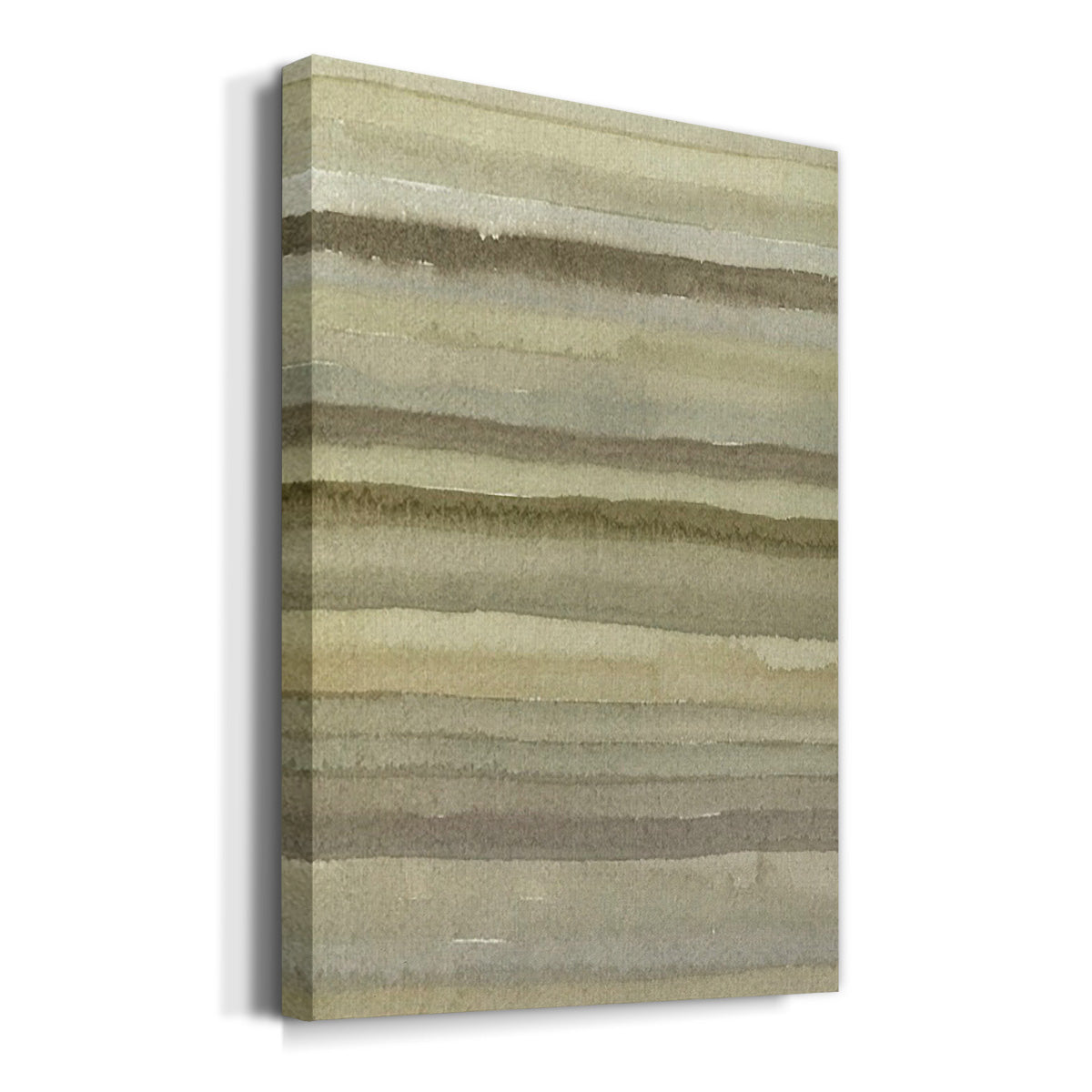 Lines in Neutral II - Canvas Art Print