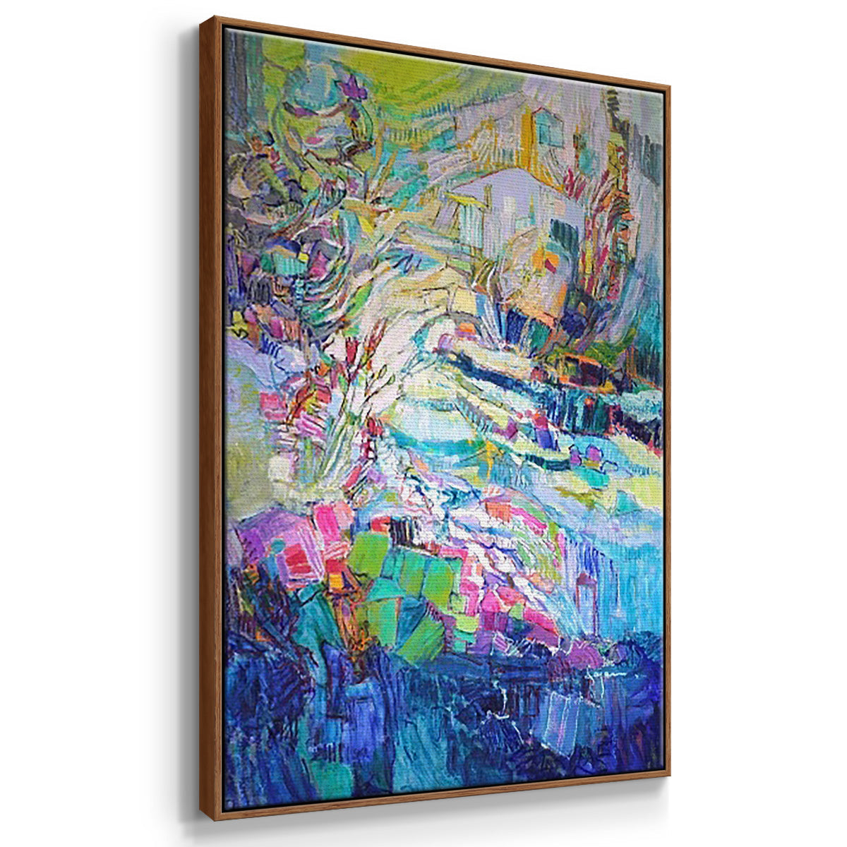 Gathering up the Goddess I - Floater Framed Canvas Set