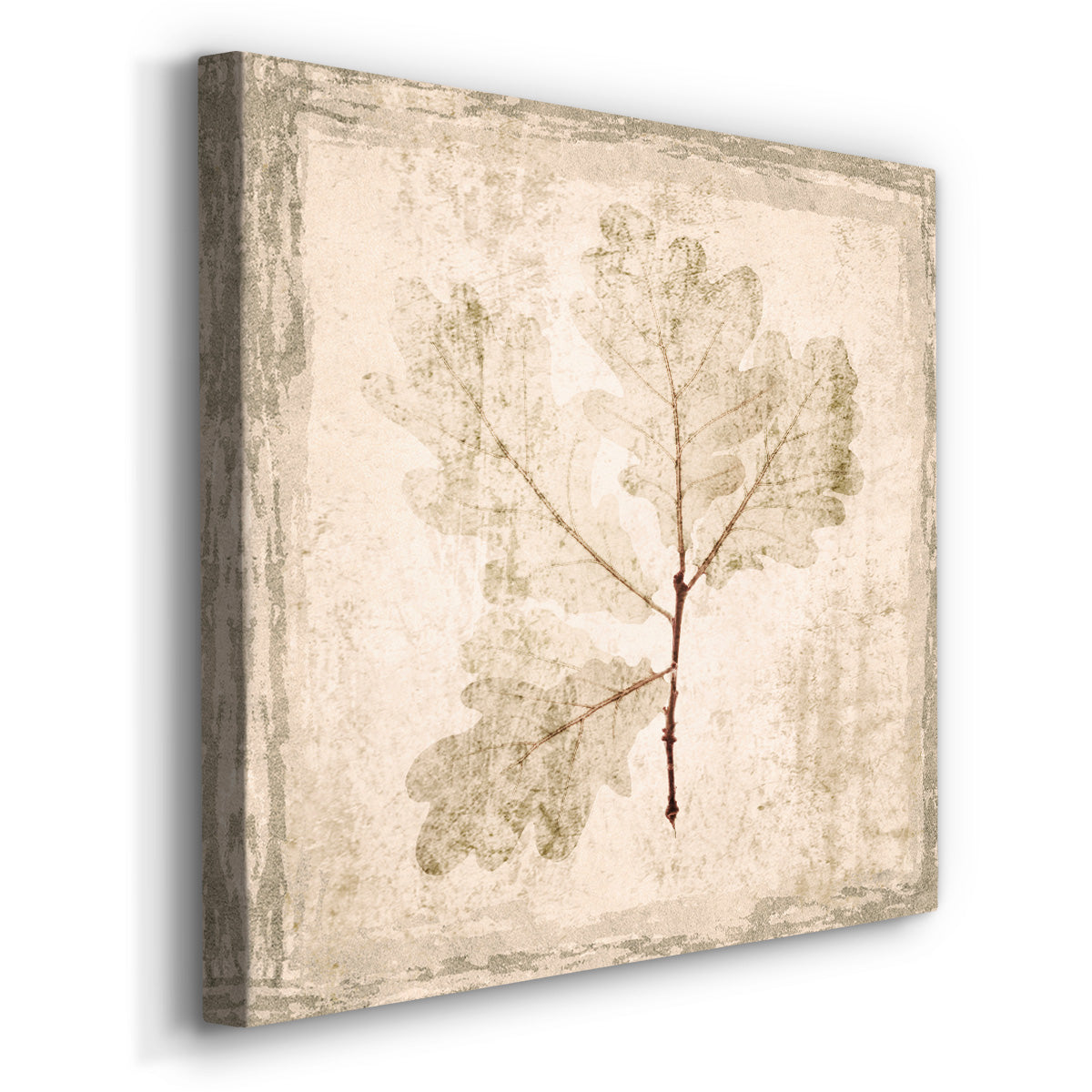 Stone Leaf III - Canvas Art Print
