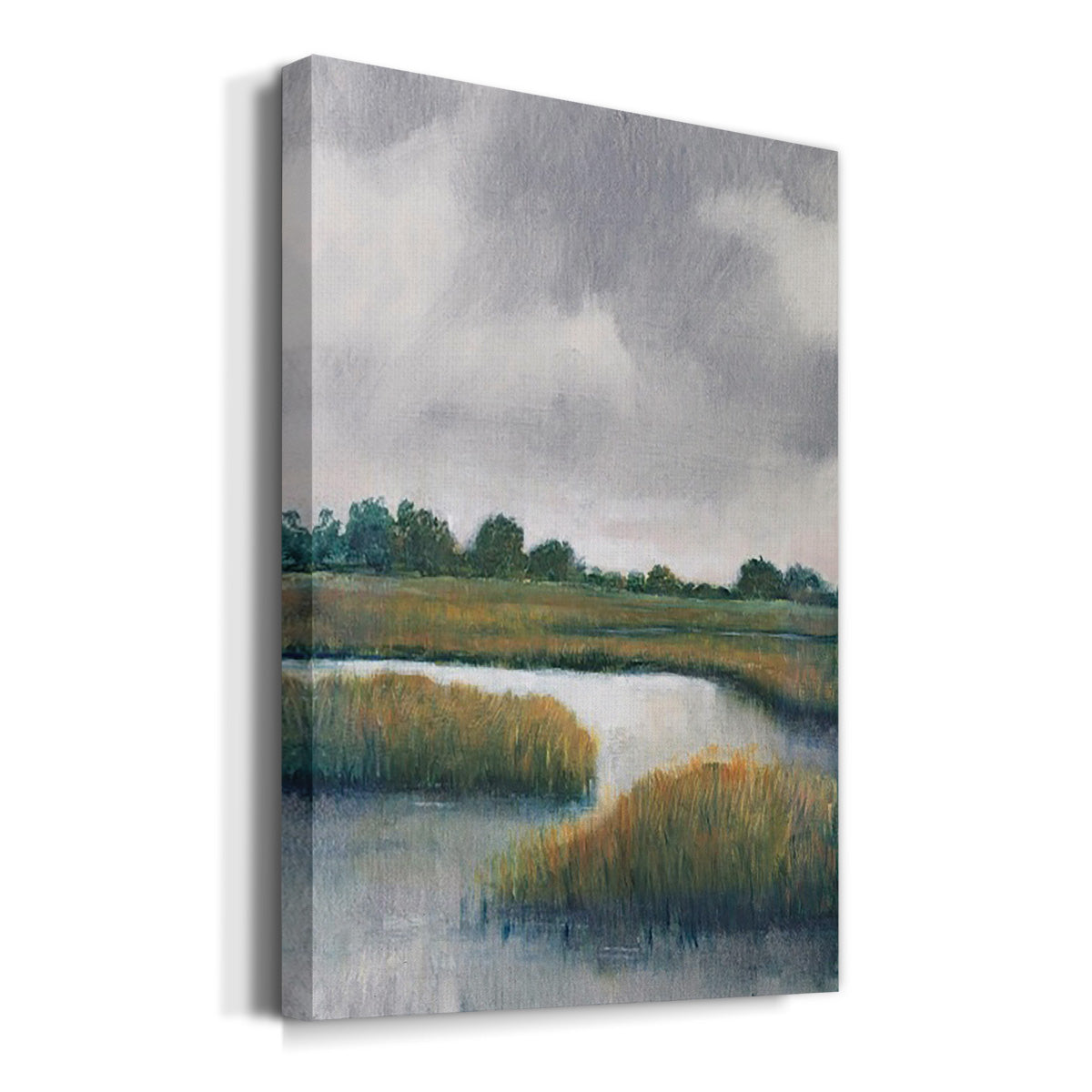 Salt Marshes I Premium Gallery Wrapped Canvas - Ready to Hang