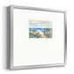 Coastal Garden Premium Framed Print Double Matboard