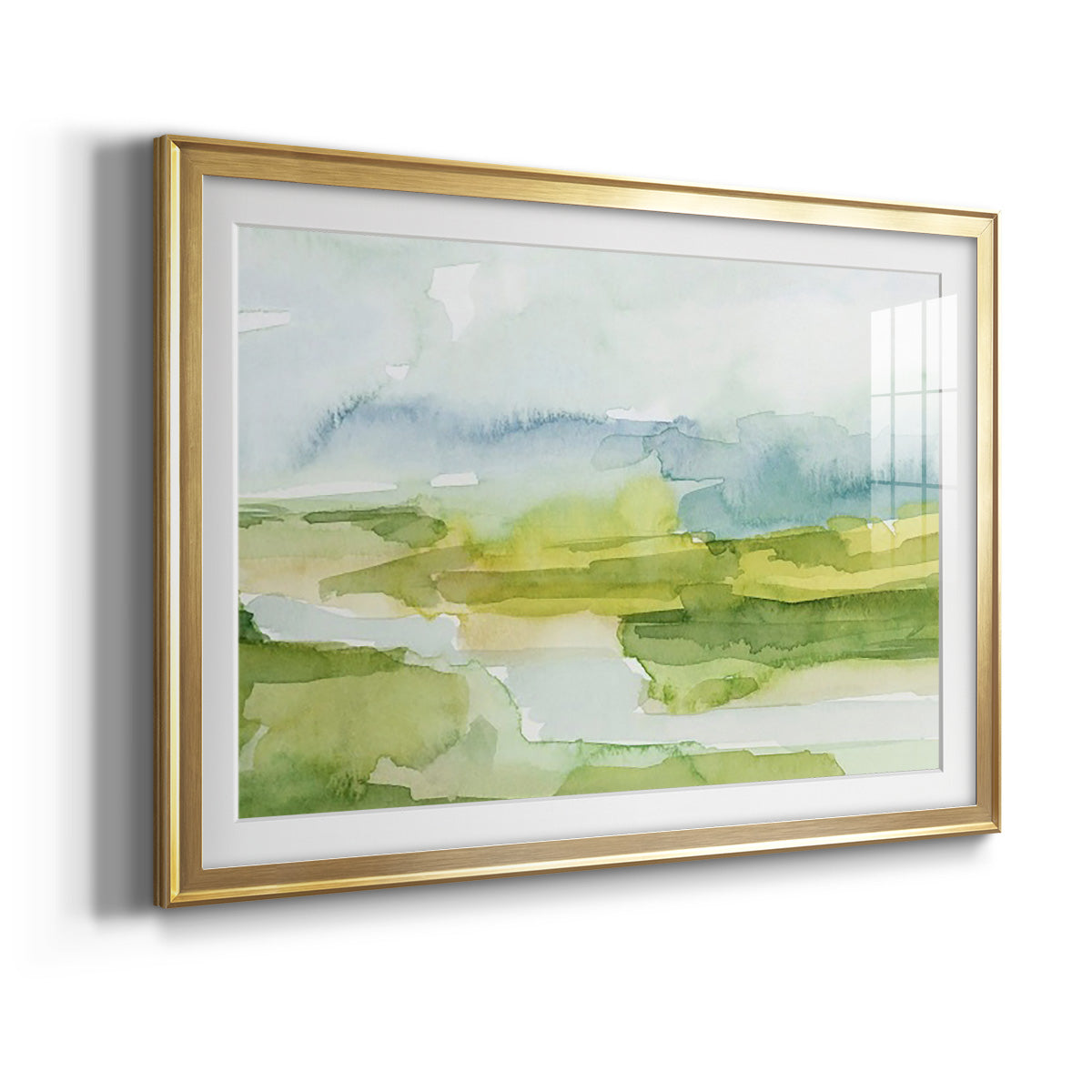 Watery Lowlands I Premium Framed Print - Ready to Hang