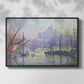 The Port of Marseille, 1905 - Floater Framed Canvas Print
