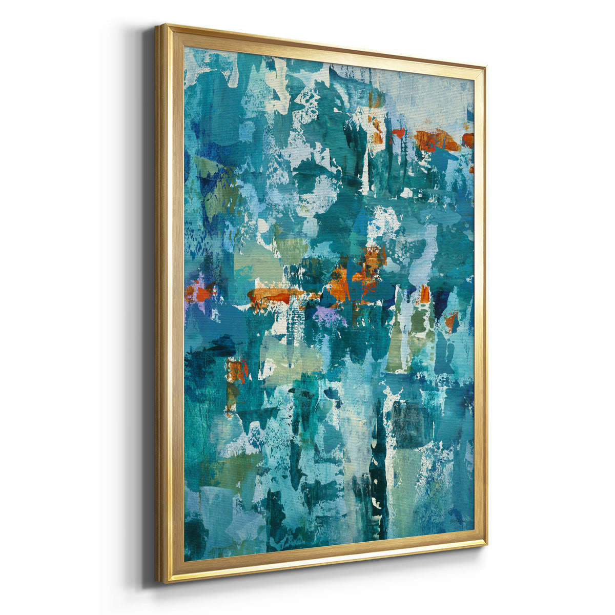 Reticent I - Modern Framed Canvas Print