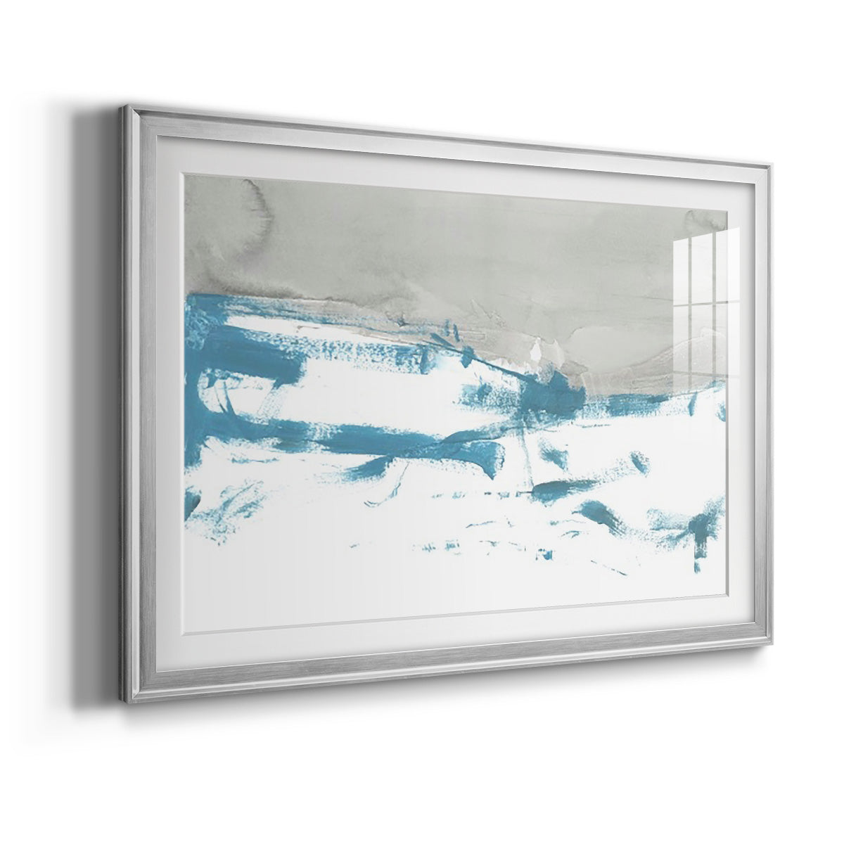 Meta Land II Premium Framed Print - Ready to Hang