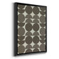 Neutral Subtle Shift II - Modern Framed Canvas Print