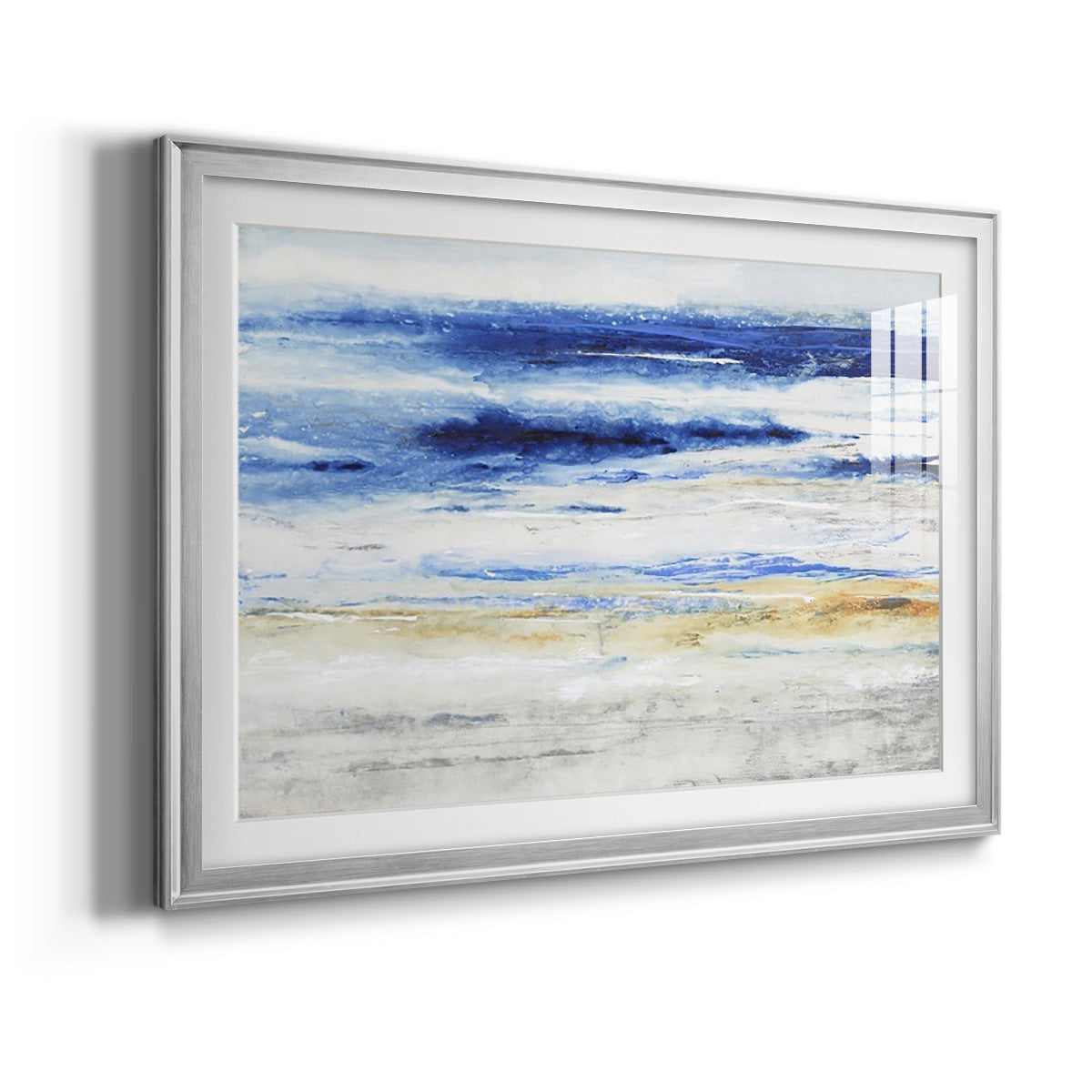 Choppy Seas I - Modern Framed Art Print