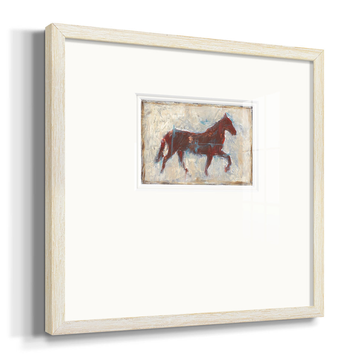 Iron Equine II Premium Framed Print Double Matboard