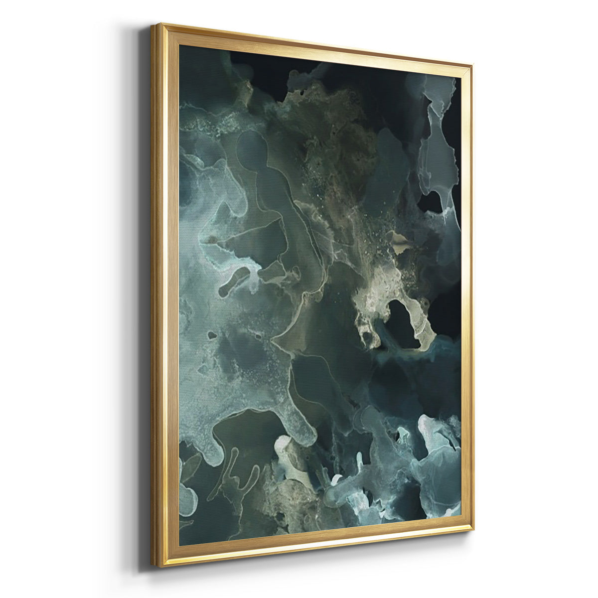 Gilded Spector I - Modern Framed Canvas Print