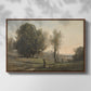 Landscape (Souvenir of les landes), c. 1872 - Floater Framed Canvas Print