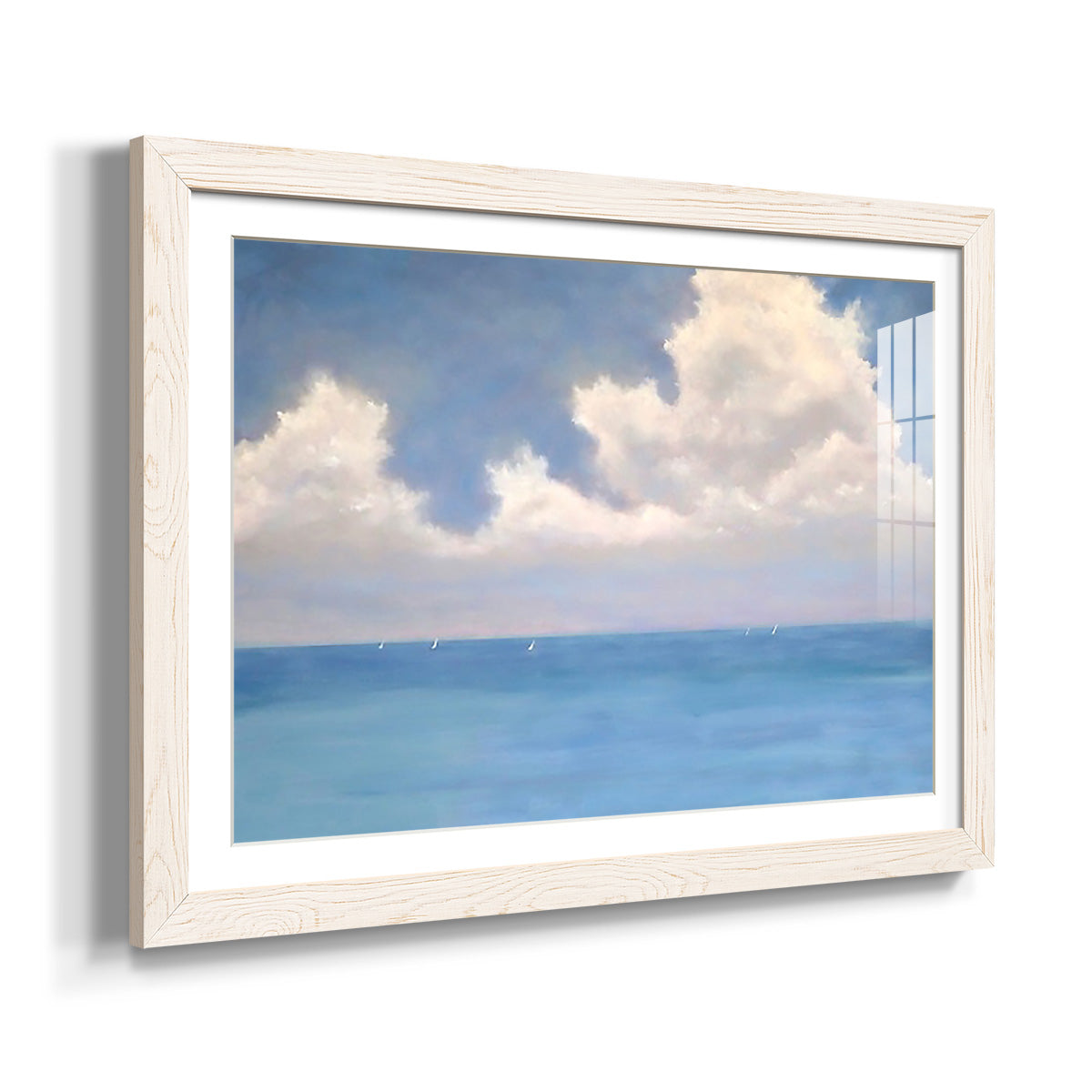 Race Day II - Barnwood Framed Art Print