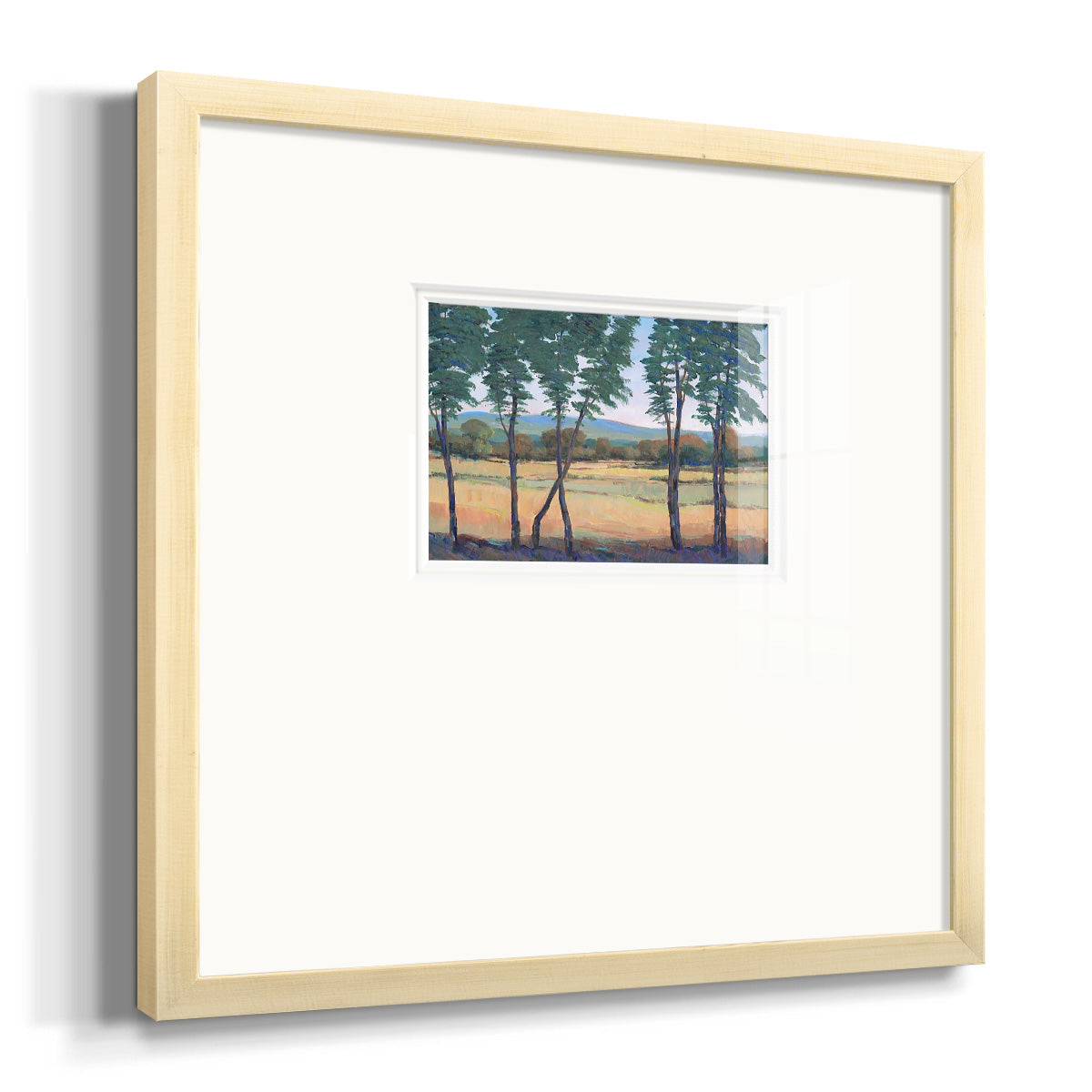 Still Morning I Premium Framed Print Double Matboard