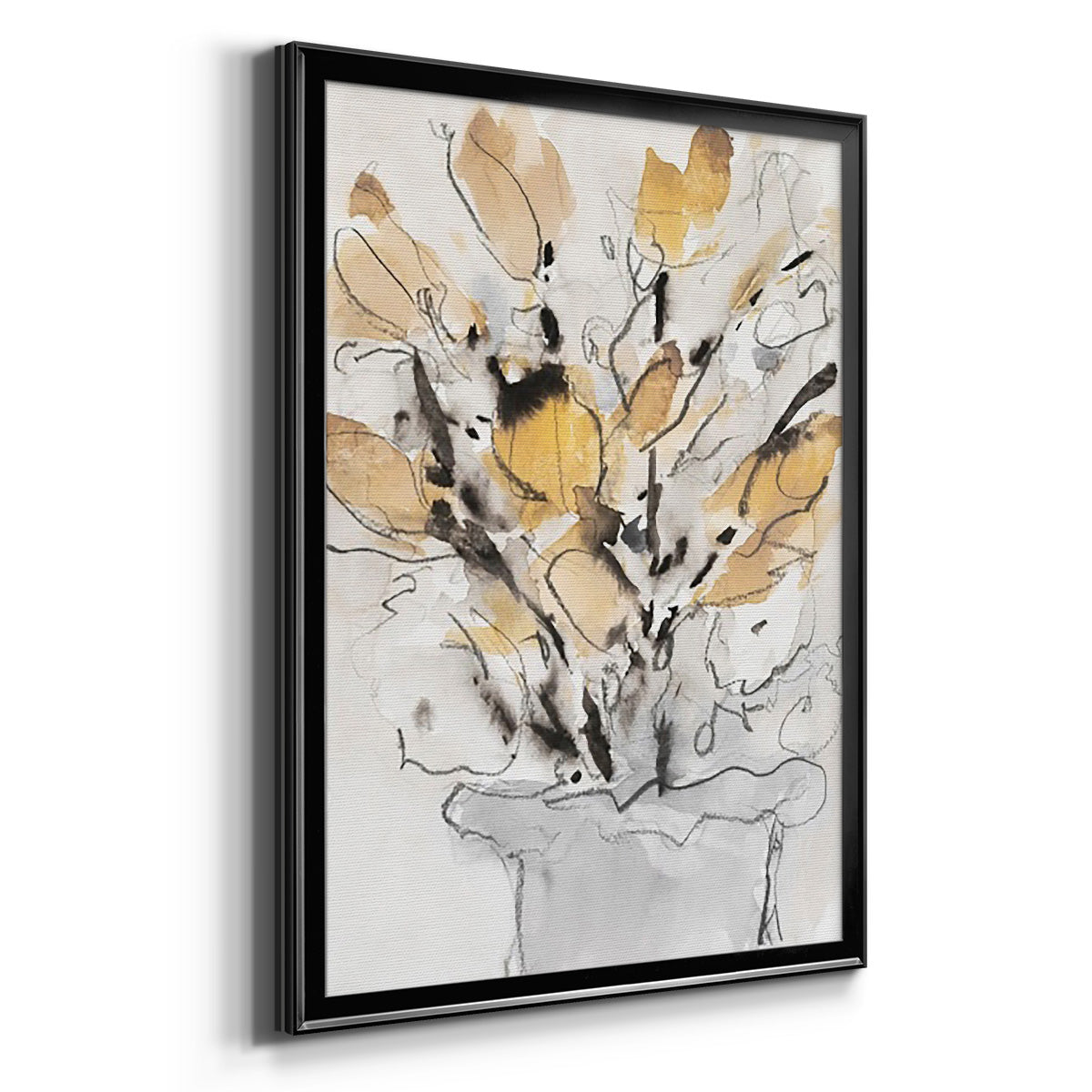 Seasonal Gatherings II - Modern Framed Canvas Print