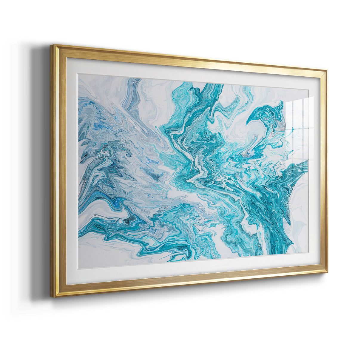 Tide Pool - Modern Framed Art Print