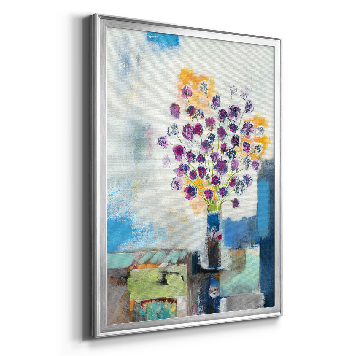 On A Quiet Day - Modern Framed Canvas Print