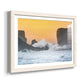Spray - Barnwood Framed Art Print