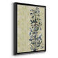 Chinoiserie 2 Tan I - Modern Framed Canvas Print