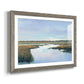 Coastal Plains I - Barnwood Framed Art Print