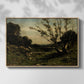 Morning in the Nievre, 1877 - Floater Framed Canvas Print