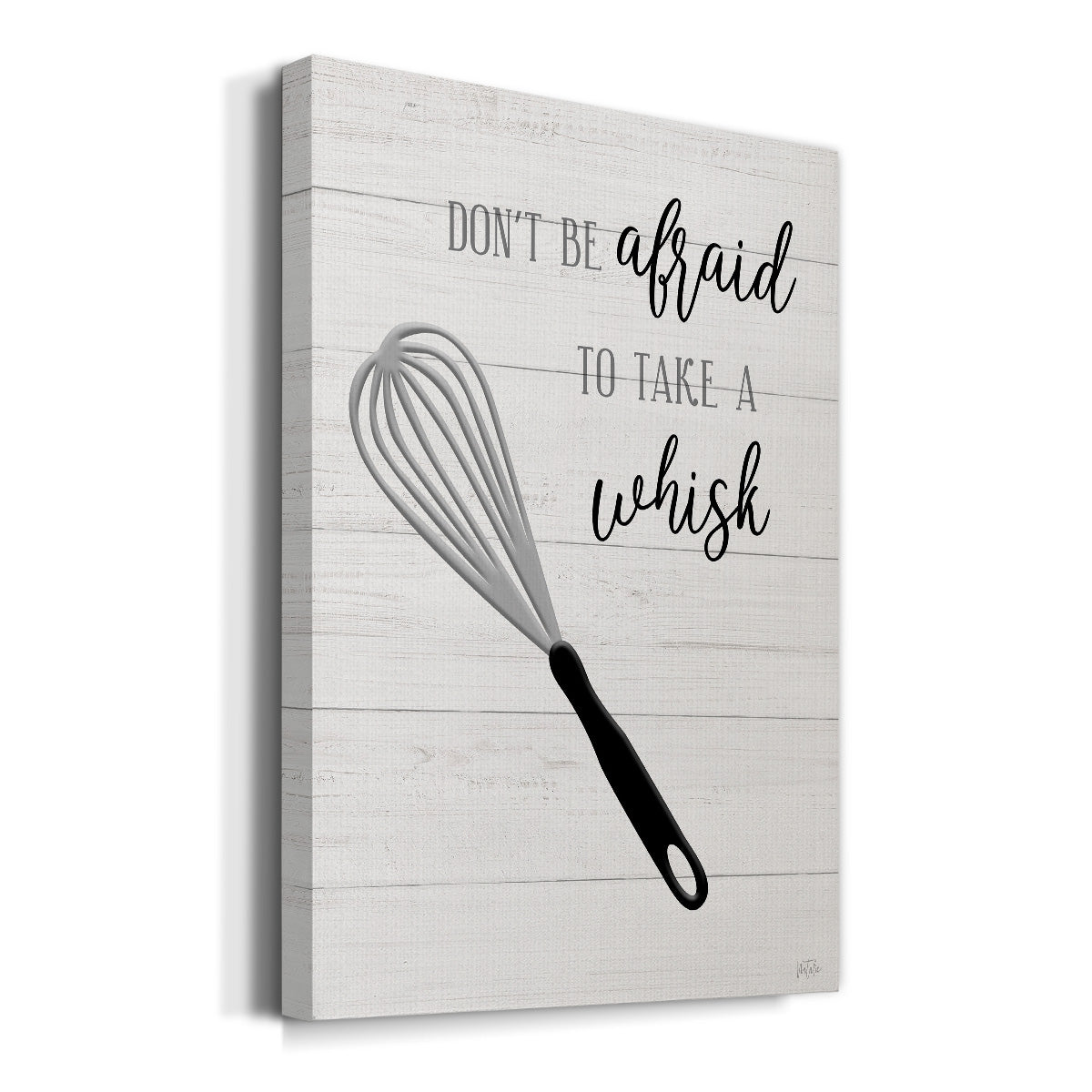 Take A Whisk Premium Gallery Wrapped Canvas - Ready to Hang