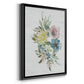 Spring Meadow Arrangement I - Modern Framed Canvas Print