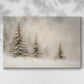 Gilded Fir Carol - Canvas Art Print