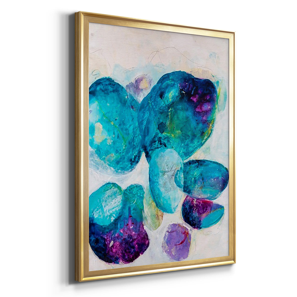 Aegean Dream II - Modern Framed Canvas Print