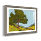 Bright Park II - Barnwood Framed Art Print