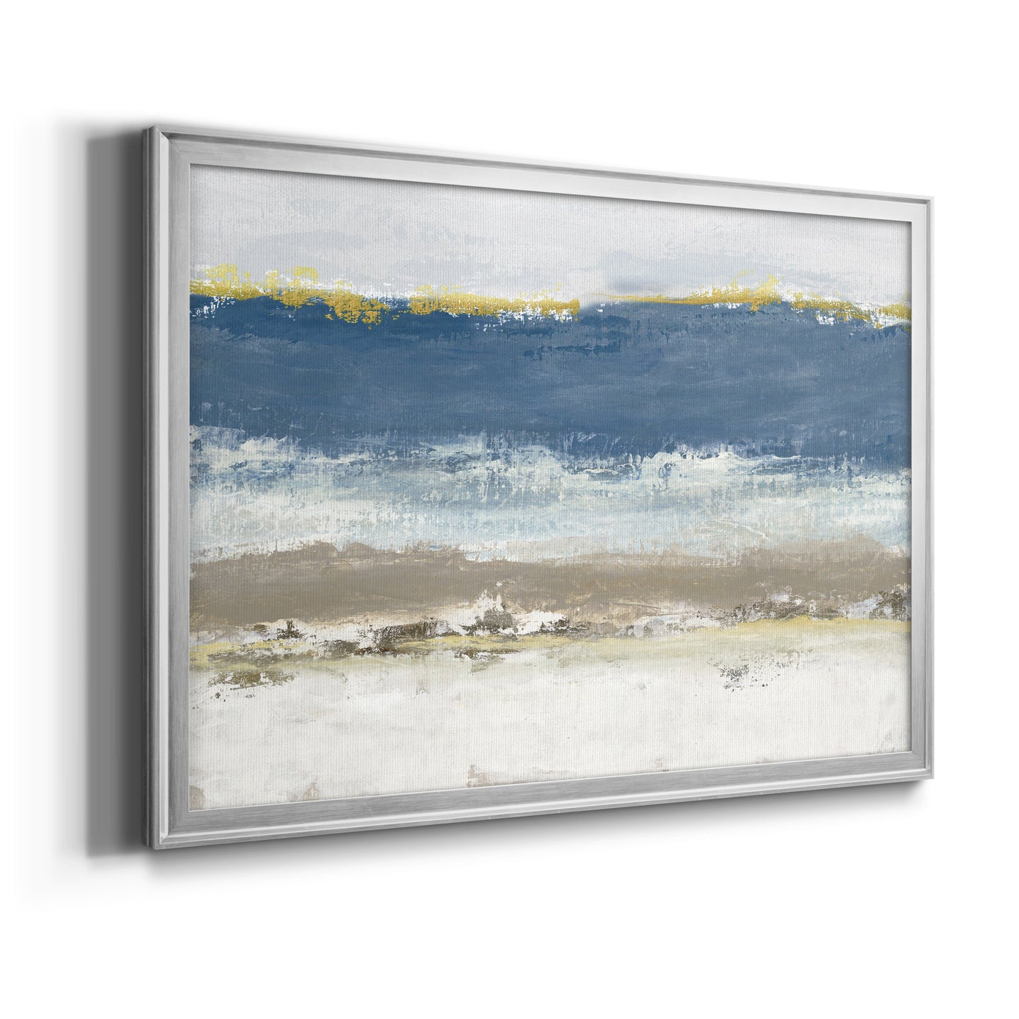 Blue Skies - Modern Framed Canvas Print